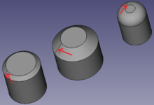 How do chamfered corners affect the appearance of a product?