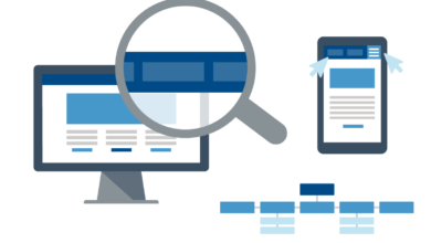 Homepage Navigation