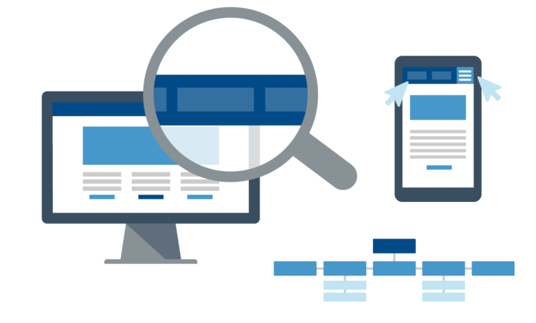 Homepage Navigation