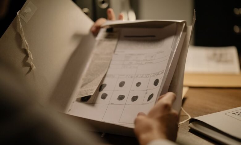 record evidence numbers list